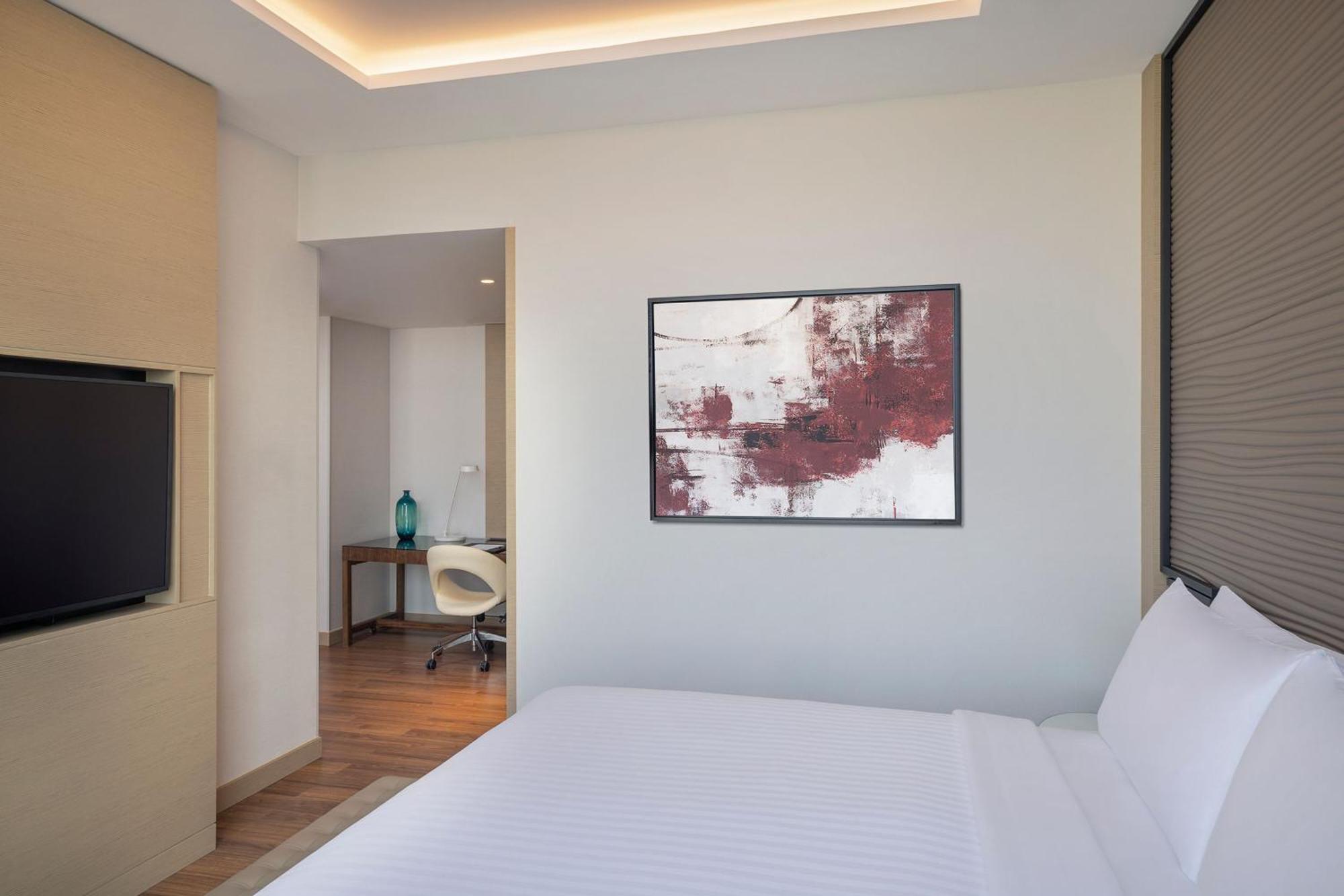 Jeddah Marriott Hotel Madinah Road Jidá Exterior foto A bedroom at the hotel